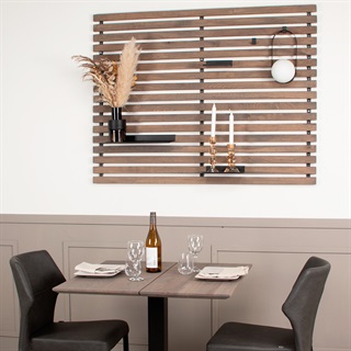 Vægpanel 100×130 cm (2Easy, sort)