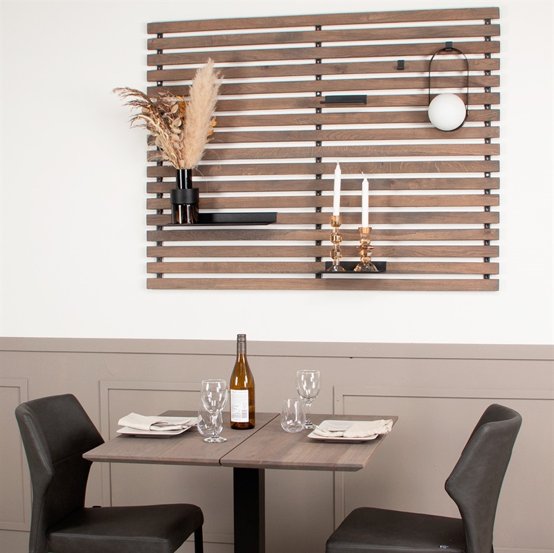 Vægpanel 100×130 cm (2Easy, sort)