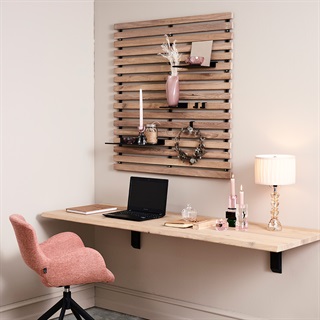Vægpanel 100×98 cm (2Easy, sort)