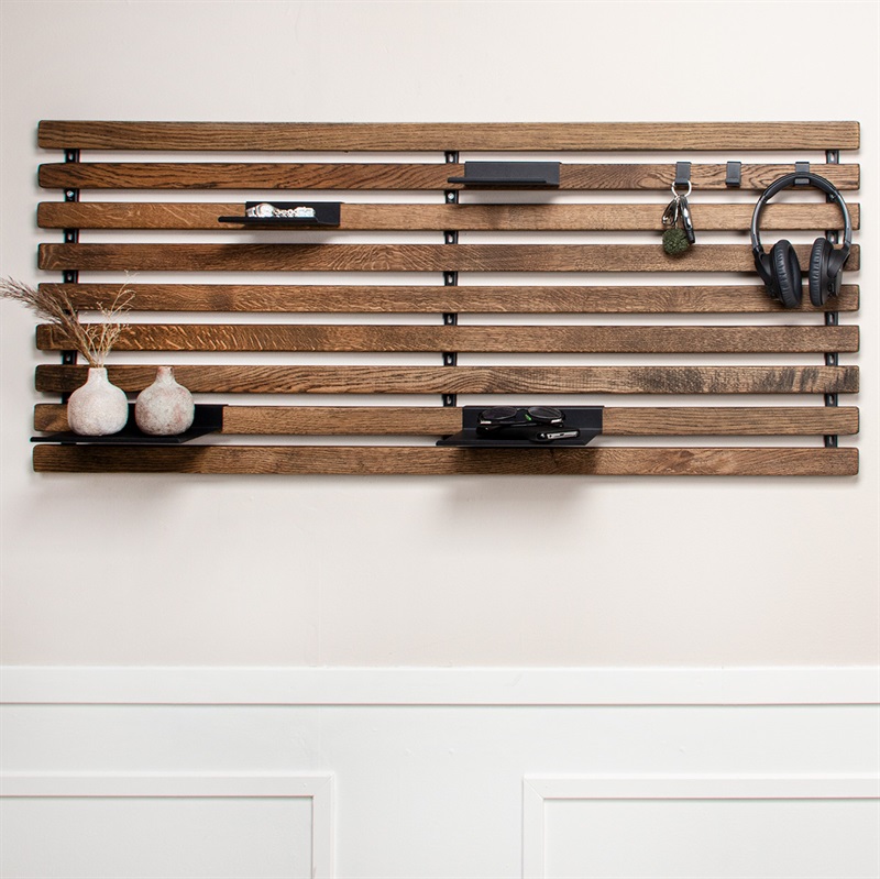Vægpanel 52×130 cm (2Easy, sort)