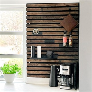Vægpanel 52×50 cm (2Easy, sort)
