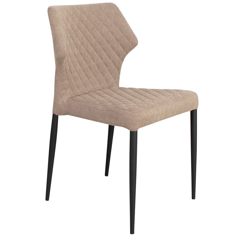Spisebordsstol Beige stof (Model: Ydun) 