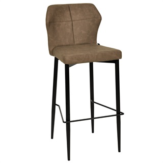 Barstol høj brun (Model: Runa)
