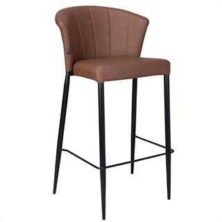 Barstol høj cognac (Model: Thor)