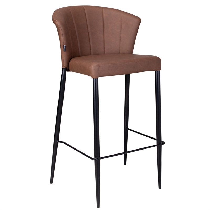 Barstol høj cognac (Model: Thor)