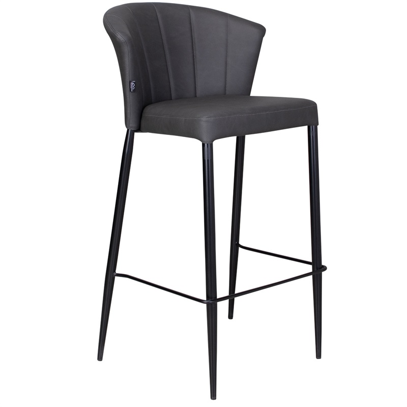 Barstol høj grå (Model: Thor)