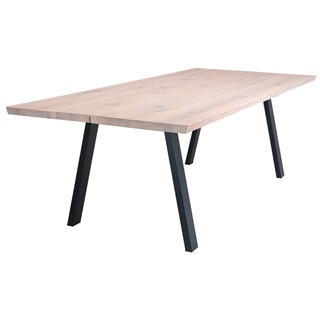Plankebord i massiv eg 295x103 cm, valgfri farve (Model: Asta)