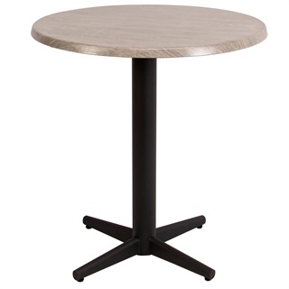 Bistro laminat bord, grå træ