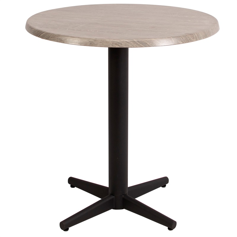 Bistro laminat bord, grå træ