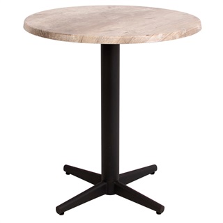 Bistro laminat bord, rustik træ