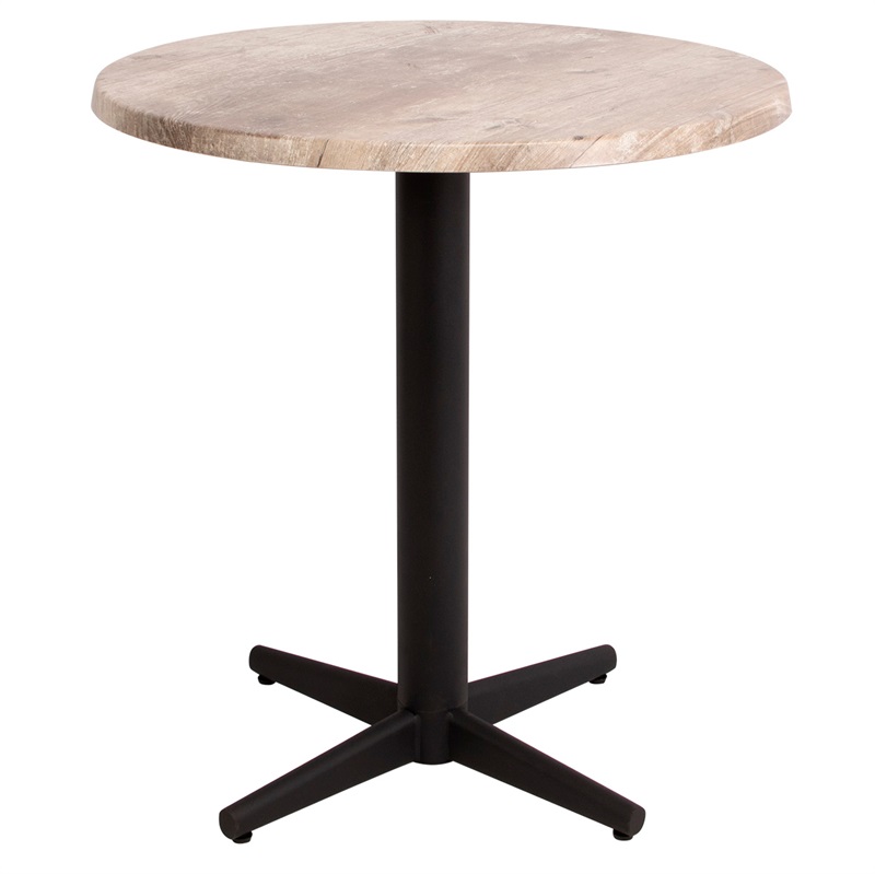 Bistro laminat bord, rustik træ