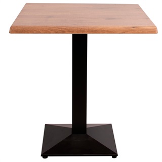 Bistro laminat bord, 70x70, træ