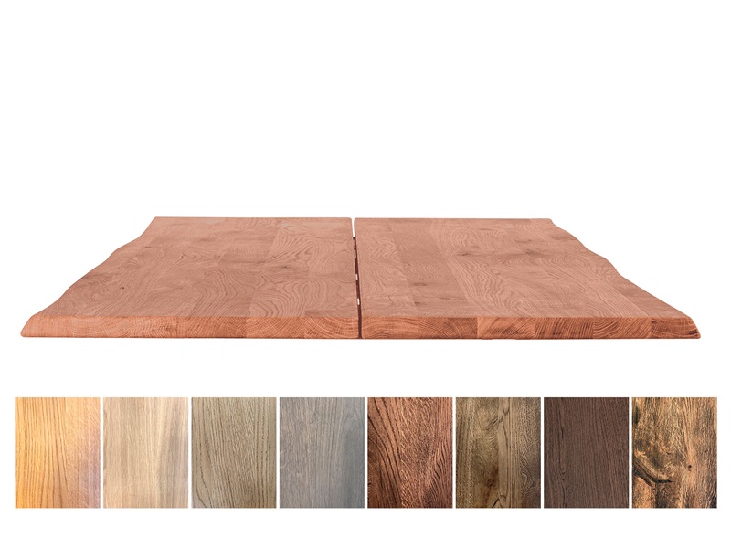 Curve 160x95x3 cm, valgfri farve - FSC 100%