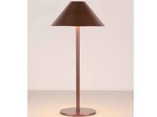 Trådløs LED bordlampe, mocca - Era