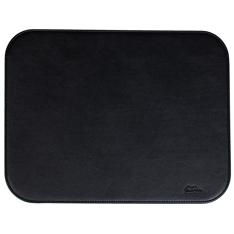 Dækkeserviet - Sort PU - HARD