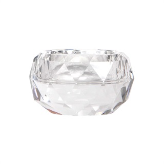 Krystal fyrfadsstage – Georgine, klar