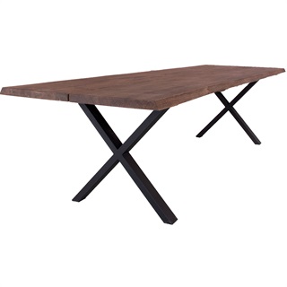 Plankebord i massiv eg 295x103 cm, valgfri farve (Model: Hugin)