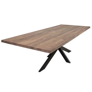 Plankebord i massiv eg 240x95 cm, valgfri farve (Model: Hugin)