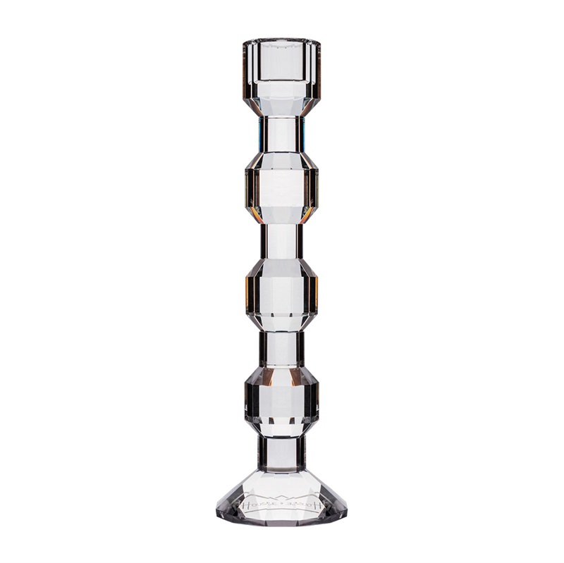 Krystal lysestage – Iris 25 cm