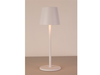Trådløs LED bordlampe, hvid - Klio