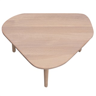 Sofabord i massiv eg 120×80 cm (model: Organic)