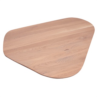 Sofabord i massiv eg 70×50 cm (model: Organic)