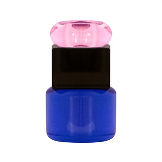 Farvet krystal lysestage – Petunia