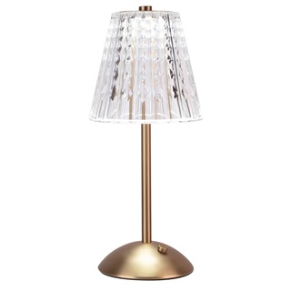 LED Bordlampe Silva, Messing
