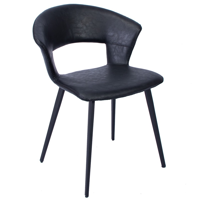 Spisebordsstol Sort (Model: Tora)
