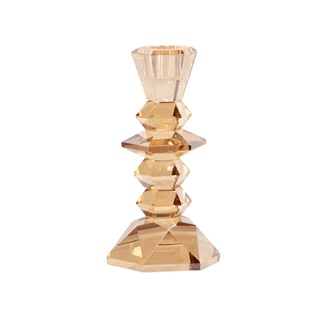 Krystal lysestage – Viola, champagne