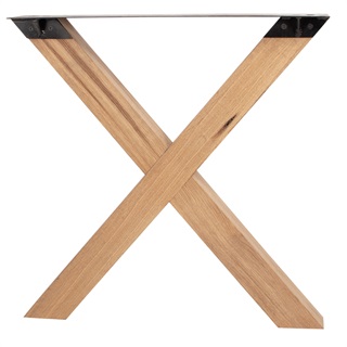 Sofabordben, eg – valgfri farve (Model: X Sofa base)