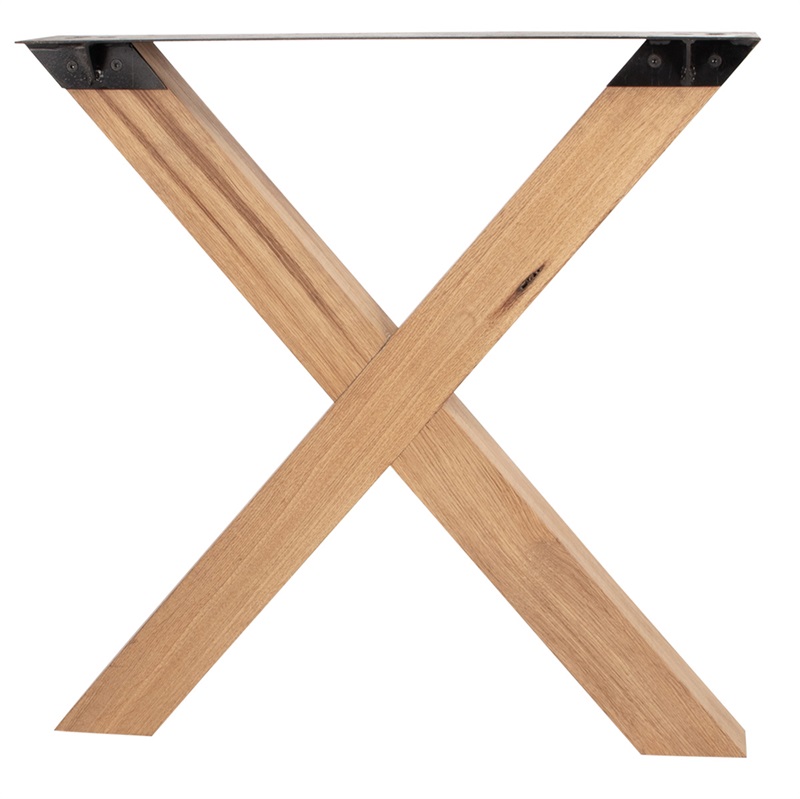 Sofabordben, eg – valgfri farve (Model: X Sofa base)
