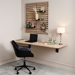 Skrivebordsplade 160x60 cm, valgfri farve (model York)